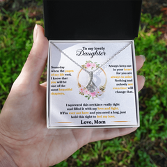 To My Lovely Daughter, Hold This Tight To Feel My Love