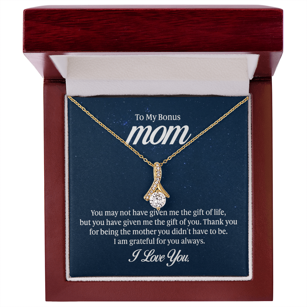 To my Bonus Mum -Thanks for the Gift of You, I Love You - GLiMOT
