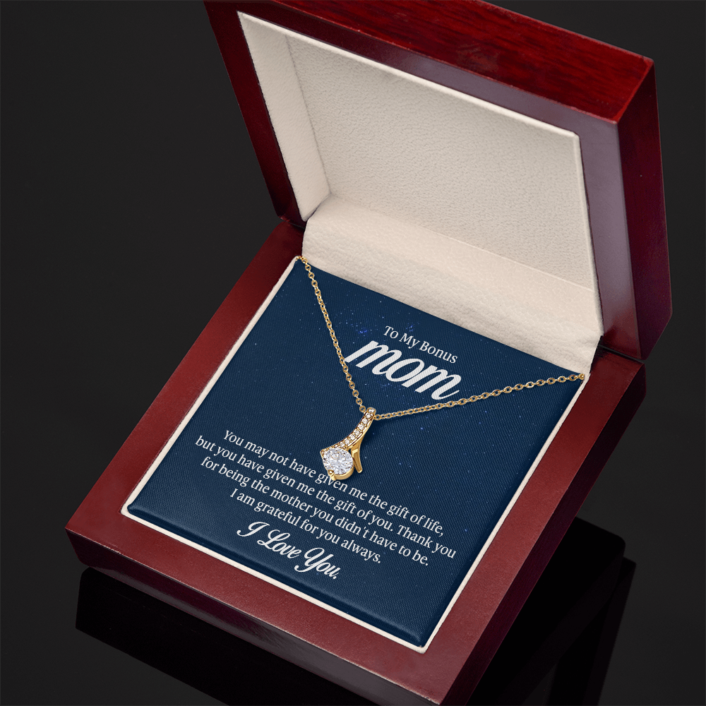 To my Bonus Mum -Thanks for the Gift of You, I Love You - GLiMOT