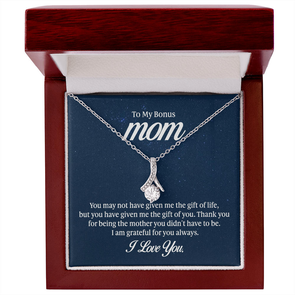 To my Bonus Mum -Thanks for the Gift of You, I Love You - GLiMOT