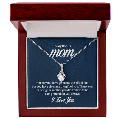To my Bonus Mum -Thanks for the Gift of You, I Love You - GLiMOT