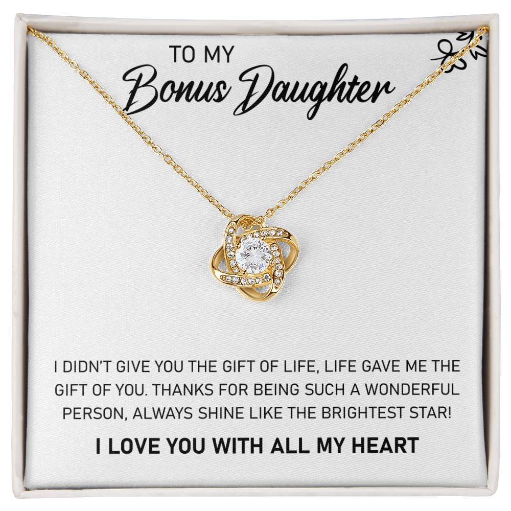 To My Bonus Daughter, Always Shine Like The Brightest Star - GLiMOT