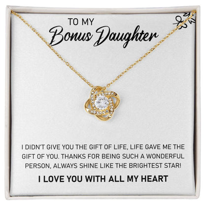 To My Bonus Daughter, Always Shine Like The Brightest Star - GLiMOT