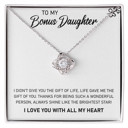 To My Bonus Daughter, Always Shine Like The Brightest Star - GLiMOT
