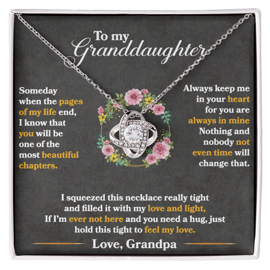 To My Granddaughter, Hold This Tight To Feel My Love - GLiMOT
