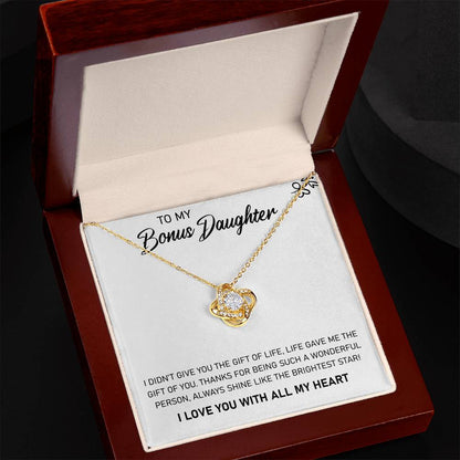 To My Bonus Daughter, Always Shine Like The Brightest Star - GLiMOT