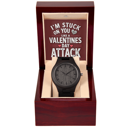 Wooden Men's Watch - Valentine Gift for him - GLiMOT