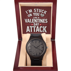 Wooden Men's Watch - Valentine Gift for him