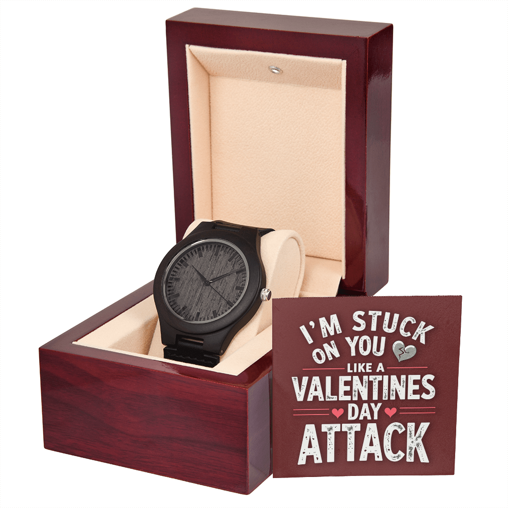Wooden Men's Watch - Valentine Gift for him - GLiMOT