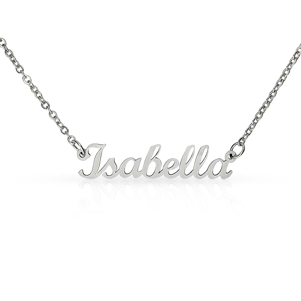 Personalized Script Name Necklace – Custom Name Jewelry Gift for Wife, Girlfriend or Her