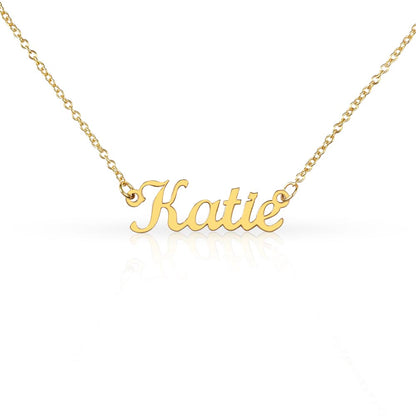 Personalized Script Name Necklace – Custom Name Jewelry Gift for Wife, Girlfriend or Her