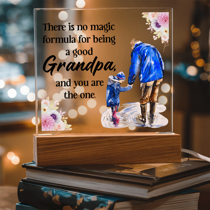 Acrylic Square Design_Grandpa - GLiMOT