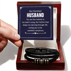 'You are the Melody to my heart's song' Bracelet