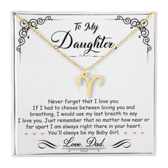 To My Daughter, I'm Always Right Here In Your Heart