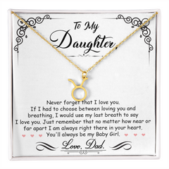 To My Daughter, I'm Always Right Here In Your Heart