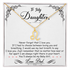 To My Daughter, I'm Always Right Here In Your Heart
