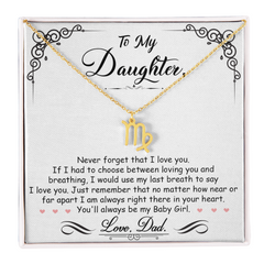 To My Daughter, I'm Always Right Here In Your Heart