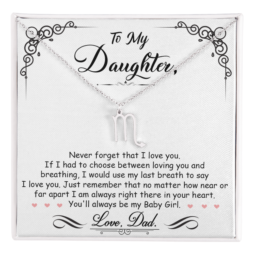 To My Daughter, I'm Always Right Here In Your Heart