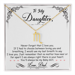 To My Daughter, I'm Always Right Here In Your Heart