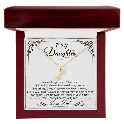 To My Daughter, I'm Always Right Here In Your Heart