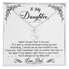 To My Daughter, I'm Always Right Here In Your Heart