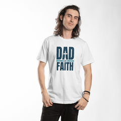 Dad of Faith Bella + Canvas 3001 Unisex T-Shirt
