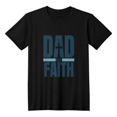 Dad of Faith Bella + Canvas 3001 Unisex T-Shirt