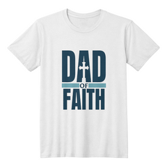 Dad of Faith Bella + Canvas 3001 Unisex T-Shirt