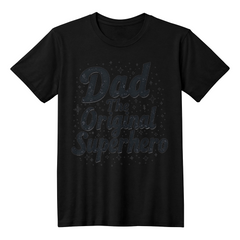 Dad, The Original Superhero T-Shirt - Bella + Canvas 3001 Unisex Front Print Tee