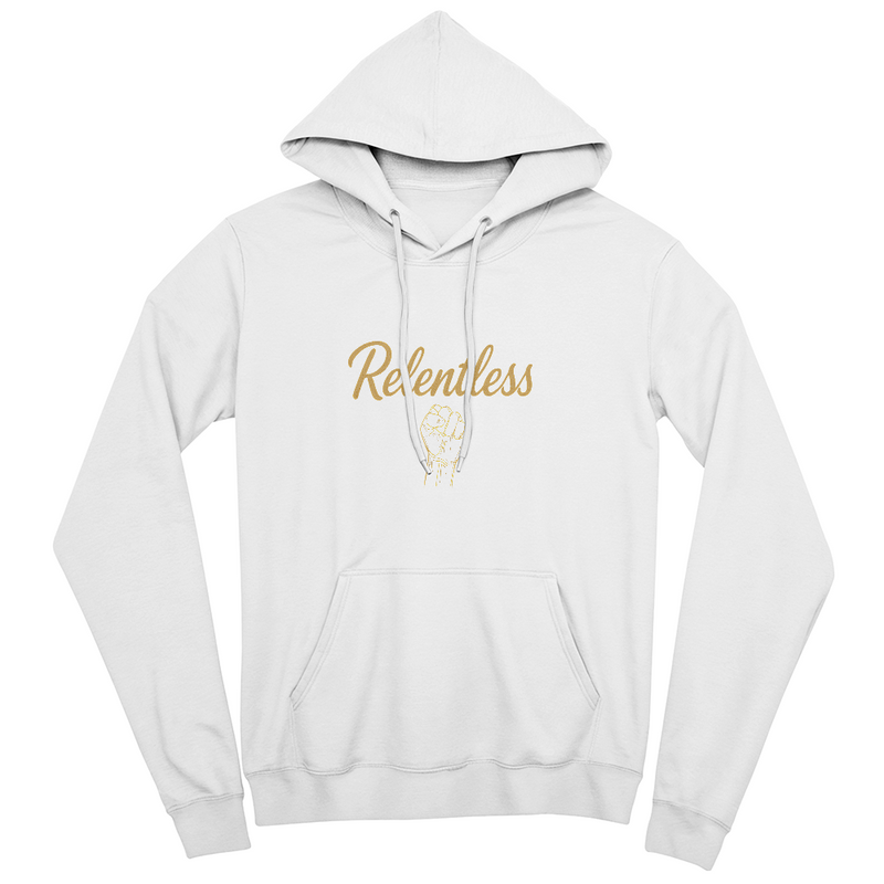 Urban Luxe Pullover Hoodie – 'Relentless'