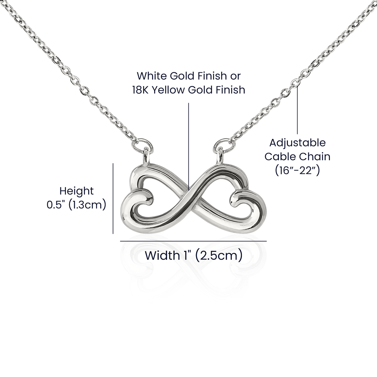 Endless Love Necklace - To Mom, Love, your Son 💙✨ - GLiMOT