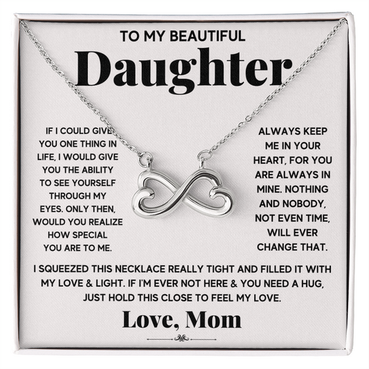 To My Beautiful Daughter, Just Hold This To Feel My Love - GLiMOT