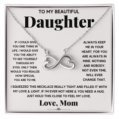 To My Beautiful Daughter, Just Hold This To Feel My Love