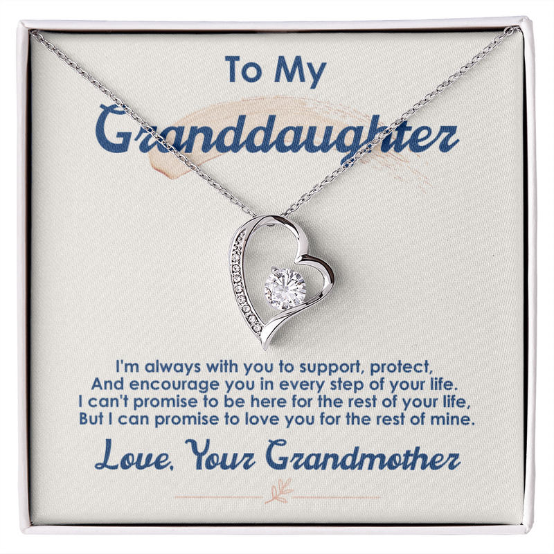 To My Granddaughter, I Love You For The Rest Of My Life