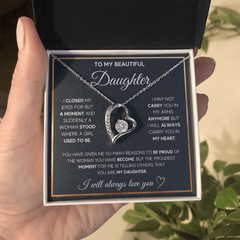 To My Daughter, I Will Always Carry You In My Heart