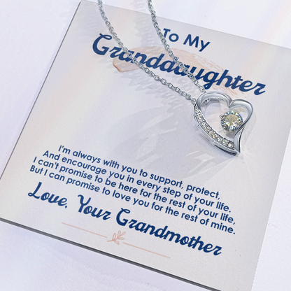To My Granddaughter, I Love You For The Rest Of My Life - GLiMOT