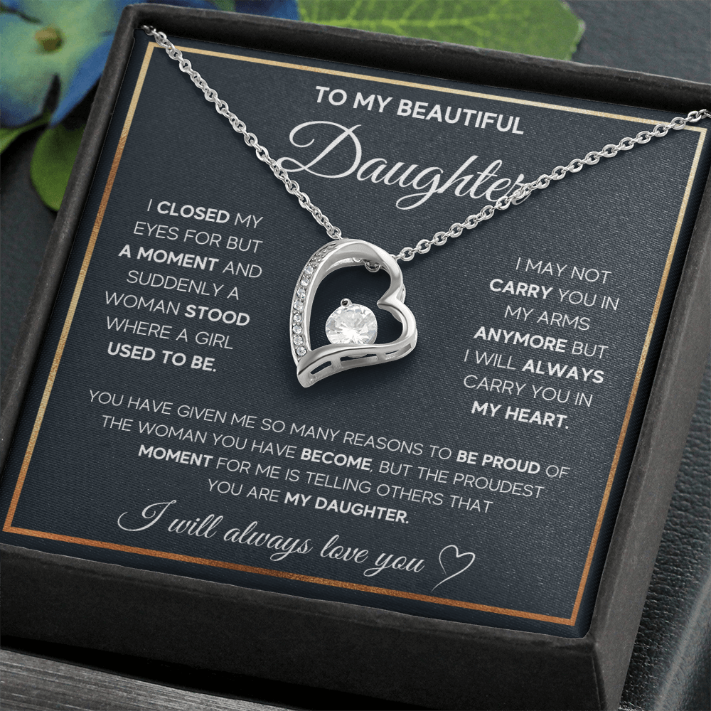 To My Daughter, I Will Always Carry You In My Heart - GLiMOT