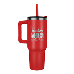 Hockey Mom Fuel 40oz Tumbler – Insulated Stainless Steel Drinkware