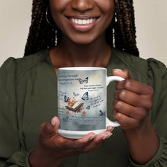 Empowered by Faith Ceramic Mug – "I Can Do All Things Through Christ