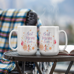 Best Mum Ever – Ceramic Mug 💖
