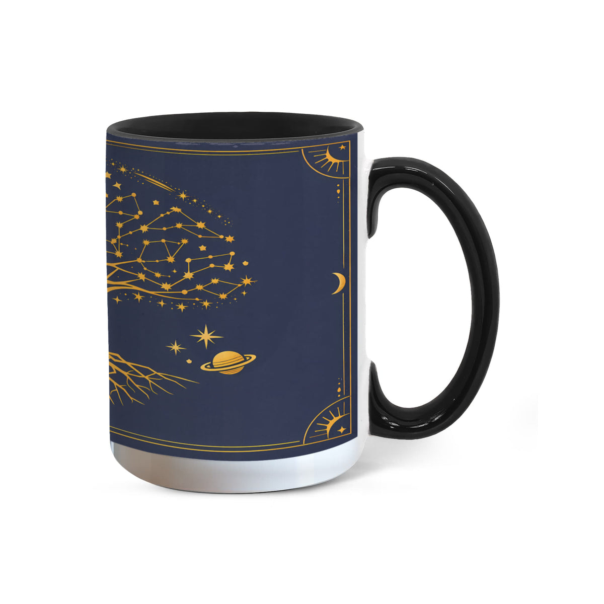 Zodiac Tree of Life Mug – Celestial Constellation Ceramic Mug, Astrology Coffee Gift for Spiritual Souls