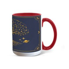 Zodiac Tree of Life Mug – Celestial Constellation Ceramic Mug, Astrology Coffee Gift for Spiritual Souls