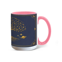 Zodiac Tree of Life Mug – Celestial Constellation Ceramic Mug, Astrology Coffee Gift for Spiritual Souls