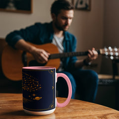 Zodiac Tree of Life Mug – Celestial Constellation Ceramic Mug, Astrology Coffee Gift for Spiritual Souls