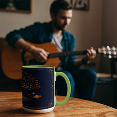 Zodiac Tree of Life Mug – Celestial Constellation Ceramic Mug, Astrology Coffee Gift for Spiritual Souls