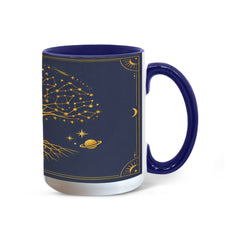 Zodiac Tree of Life Mug – Celestial Constellation Ceramic Mug, Astrology Coffee Gift for Spiritual Souls