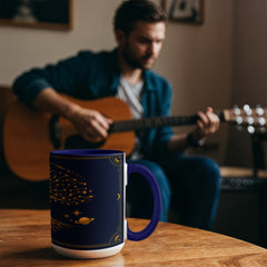 Zodiac Tree of Life Mug – Celestial Constellation Ceramic Mug, Astrology Coffee Gift for Spiritual Souls