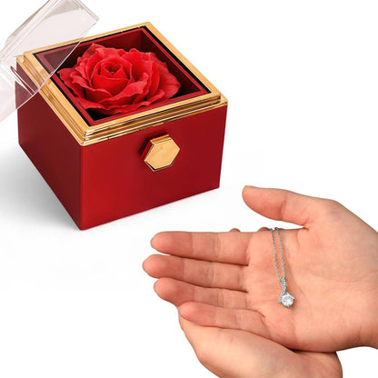 Alluring Beauty - Rotating Rose Gift Box