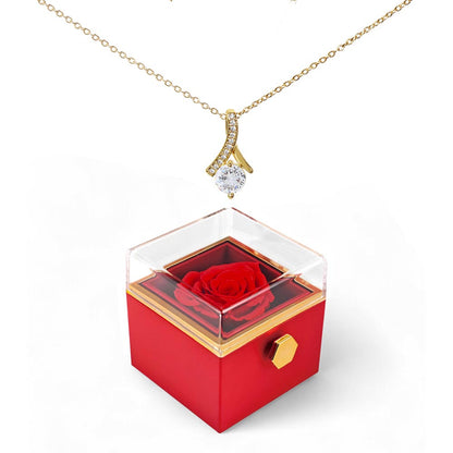 Alluring Beauty - Rotating Rose Gift Box
