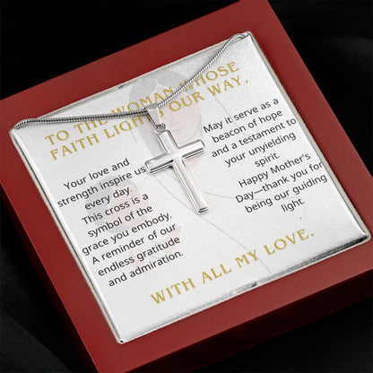 Faith Cross Necklace - GLiMOT